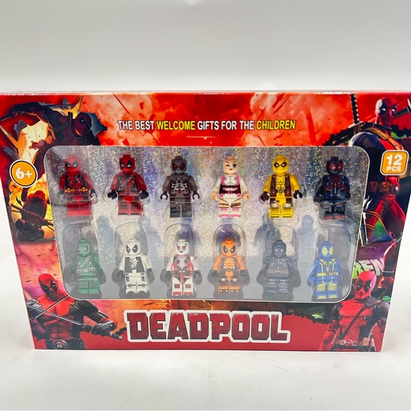 Marvel Hero Action Figures + Accessories Building Block Brick Mini Figure 12+Pcs - Picture 3 of 9